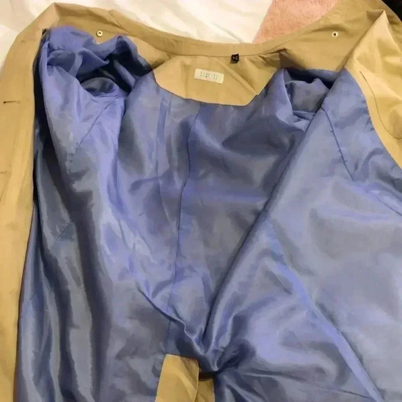 Barney’s New York tan rain coat.  Button and snap close. - Picture 11 of 11